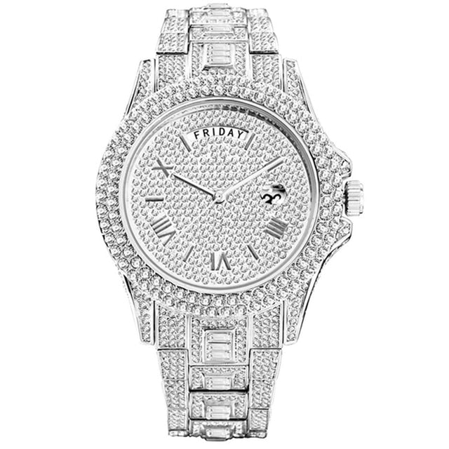 MISSFOX Iced Out Watches Necklaces, Bracelets Fine Jewelry Men's Buy Now