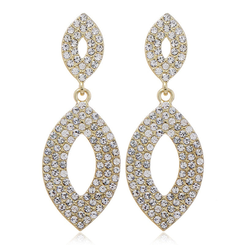 Luxury Rhinestone Crystal Tassel Earrings Jewelry Watches Necklaces Women's Buy Now