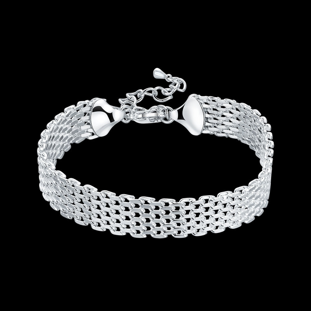 925 Sterling Silver Bracelets Fine Men's Women's Necklaces Watches Chokers Buy Now