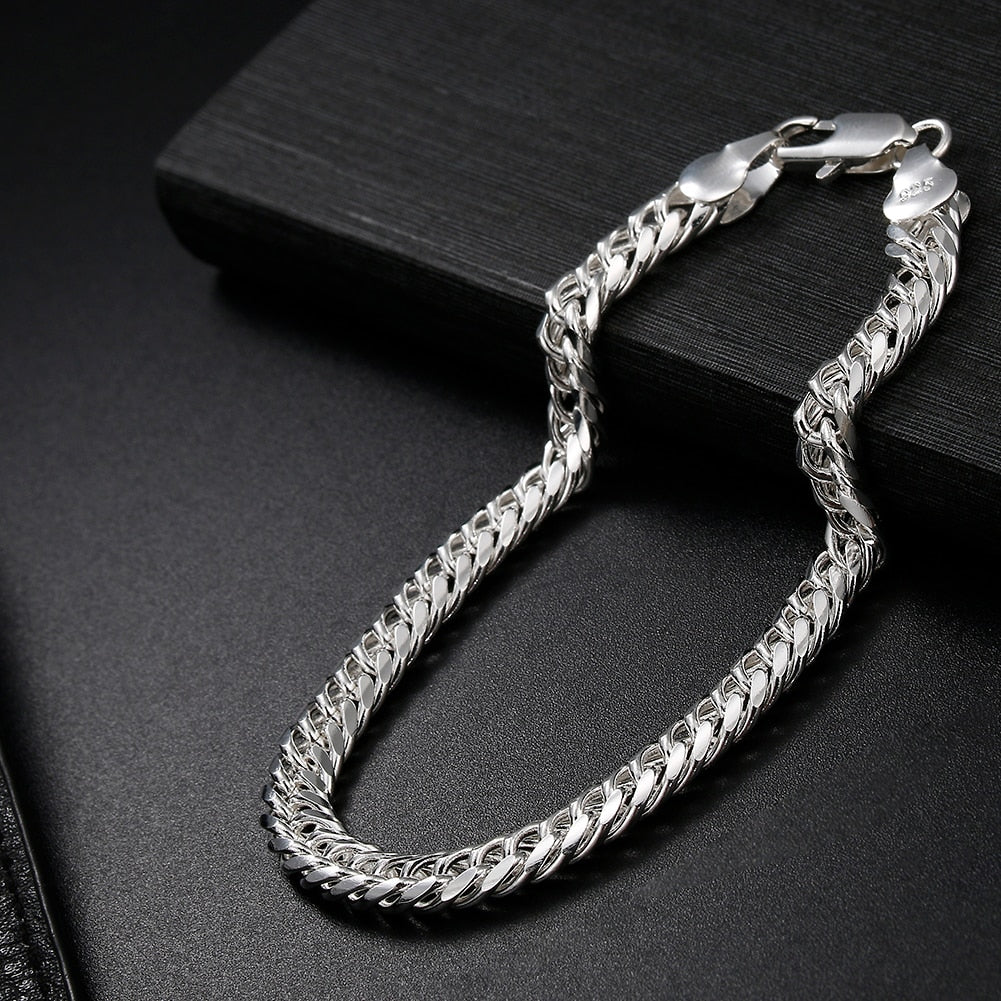 925 Sterling Silver Bracelets Fine Men's Women's Necklaces Watches Chokers Buy Now