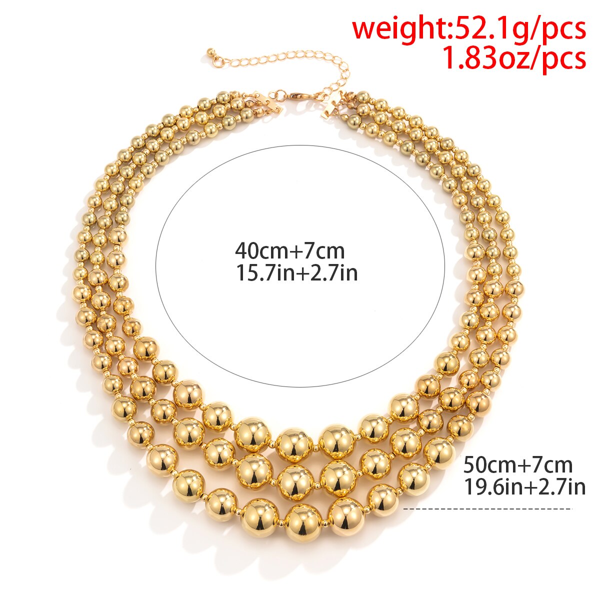 Women's Multi Layered Clavicle Necklace Bracelets Women's Men's Jewelry Buy Now