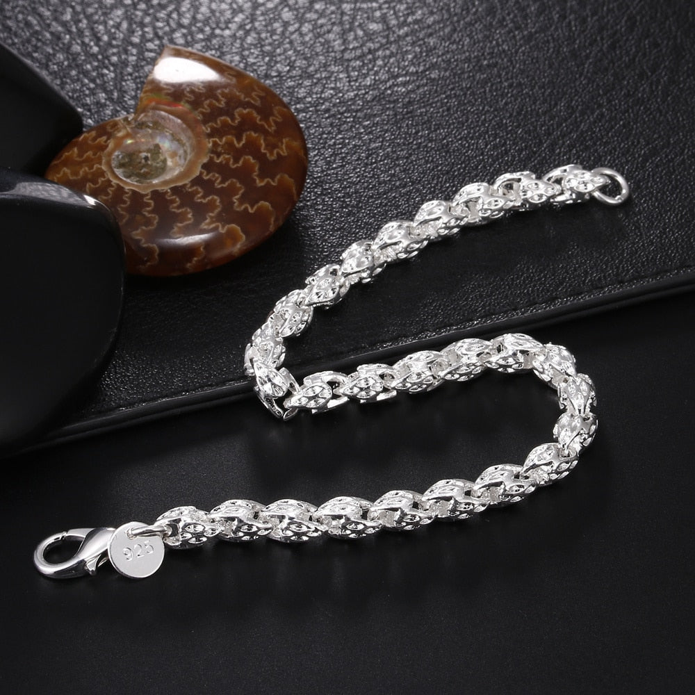 925 Sterling Silver Bracelets Fine Men's Women's Necklaces Watches Chokers Buy Now