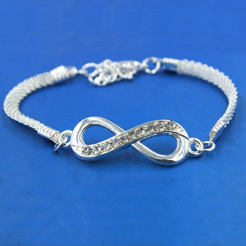 Infiniti Rhinestone Bracelet Necklaces, Watches Jewelry Men's Women's Buy Now