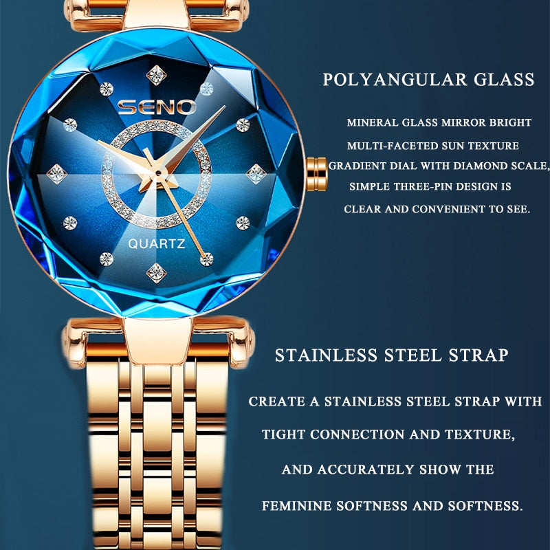 Seno Ocean Star Watch Jewelry Women's Men's Jewelry Watches Buy Now