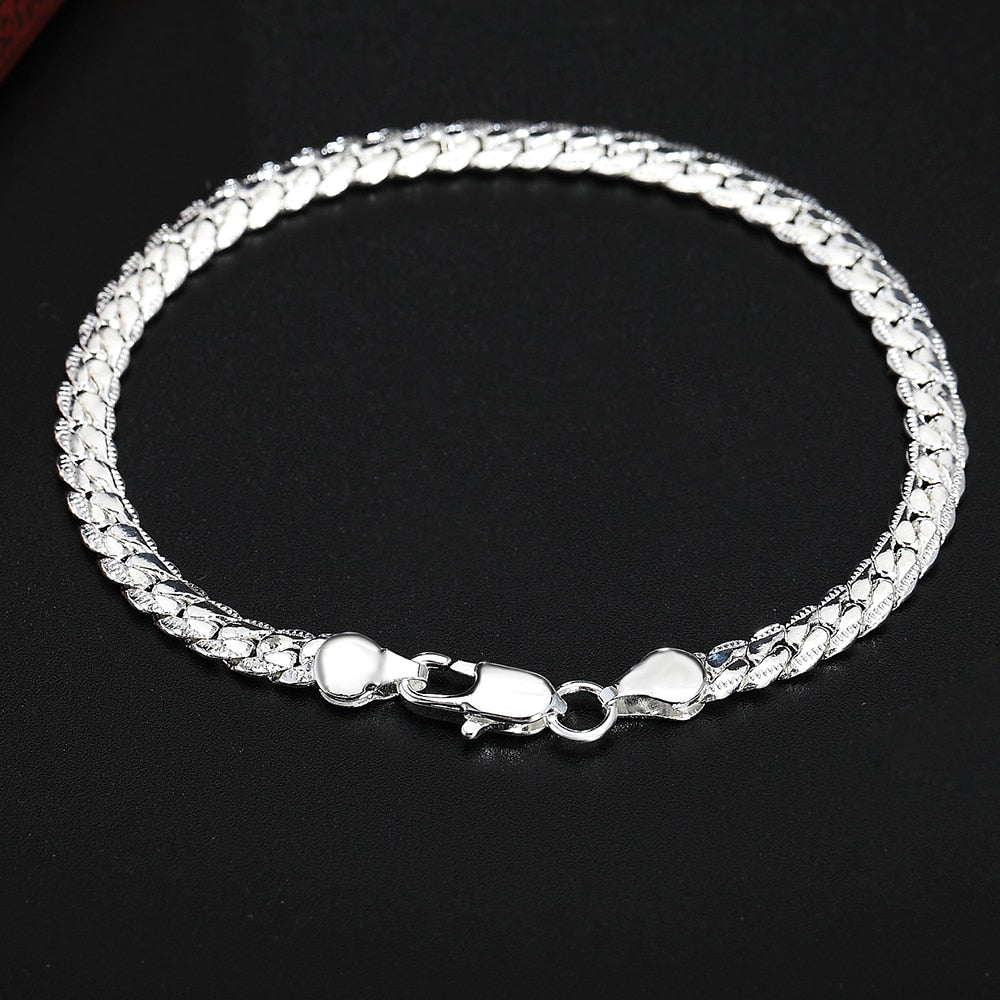 925 Sterling Silver Bracelets Fine Men's Women's Necklaces Watches Chokers Buy Now