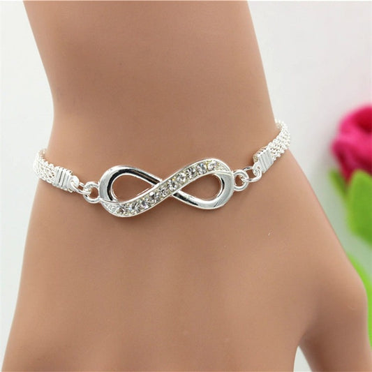 Infiniti Rhinestone Bracelet Necklaces, Watches Jewelry Men's Women's Buy Now